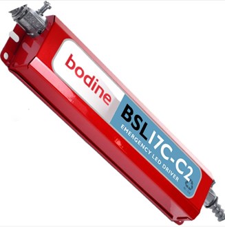 Bodine LED Emergency Backup Driver - Constant Power - 7.5 Watts - 15-50VDC 90 Minute Operation - 120-277V Input - Bodine BSL17CC2T1U